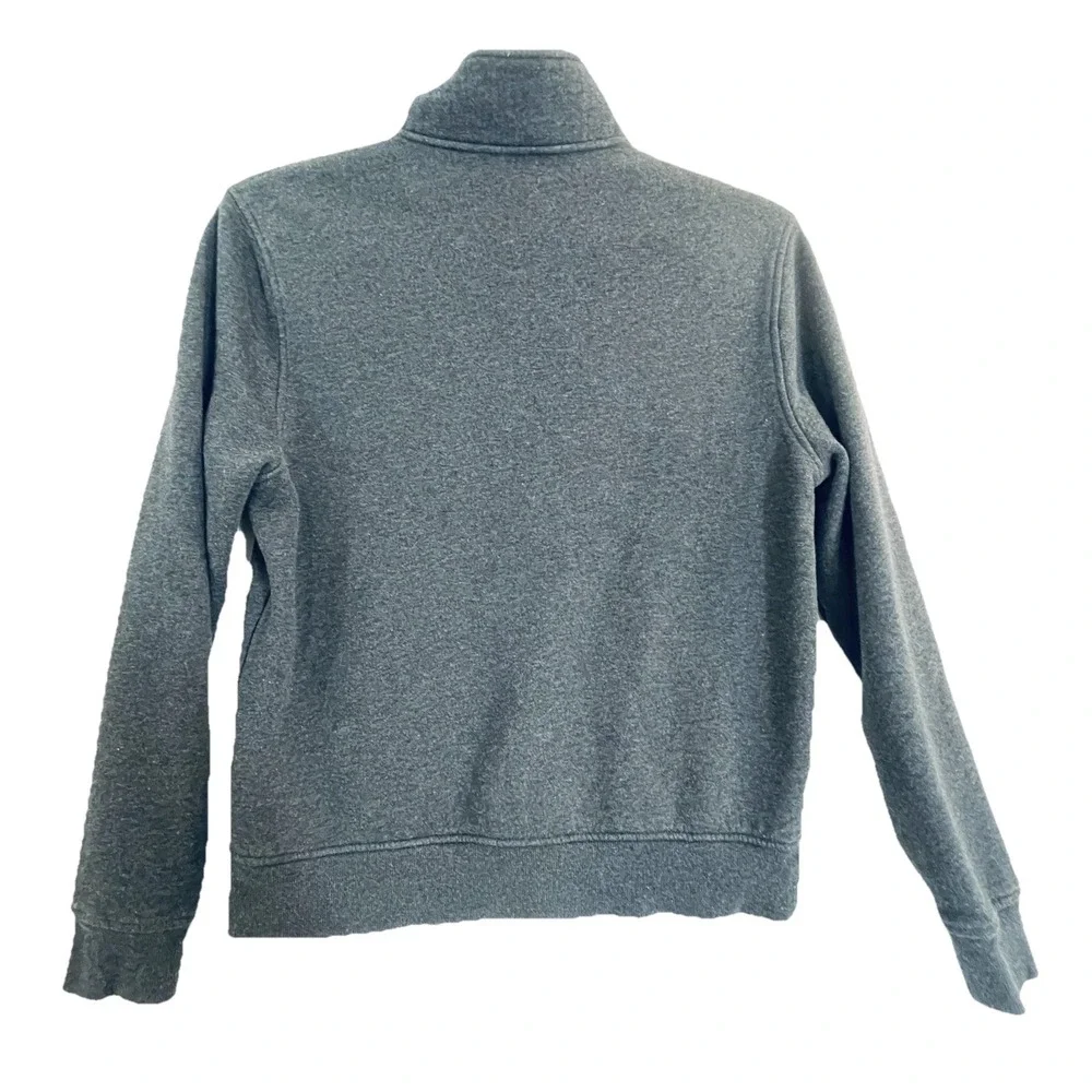 Michael Kors Jacket Mens Large Gray Fleece Bomber‎ Full Zip Stand Collar